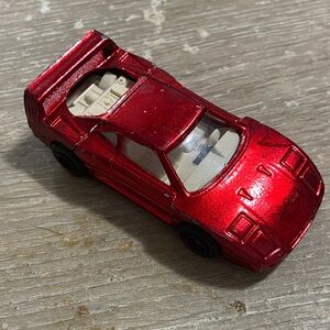 Vintage Majorette Kool Khromes Ferrari F40 Red 1:64